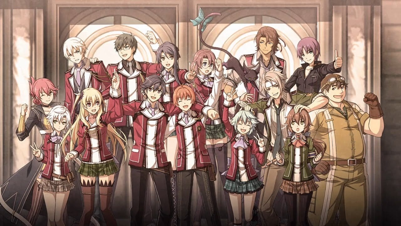 Farewell To Class 7 - Trails of Cold Steel 2 Epilogue Ending Shot with all class VII characters